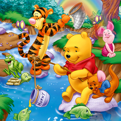 Jigsaw puzzle: Winnie the Pooh and everything, everything, everything