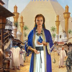 Jigsaw puzzle: Egyptian noon