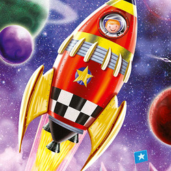 Jigsaw puzzle: Rocket to the stars