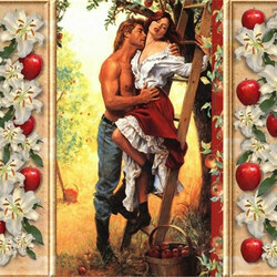 Jigsaw puzzle: the Forbidden fruit is sweet