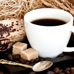 Jigsaw puzzle: Cup of coffee