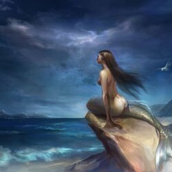 Jigsaw puzzle: Lonely mermaid