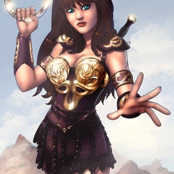 Jigsaw puzzle: Xena - the Queen of Warriors