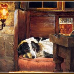 Jigsaw puzzle: Evening in the pub