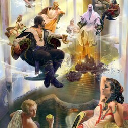 Jigsaw puzzle: Feast of the gods