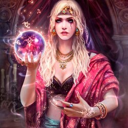 Jigsaw puzzle: Fortune teller
