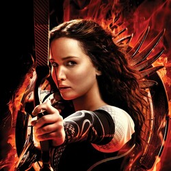 Jigsaw puzzle: Fiery Katniss