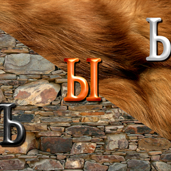 Jigsaw puzzle: Letter b, s, b
