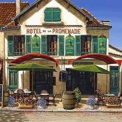 Jigsaw puzzle: Old hotel
