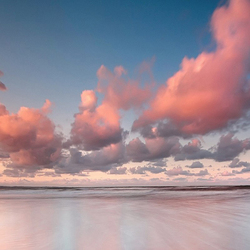 Jigsaw puzzle: Pink clouds