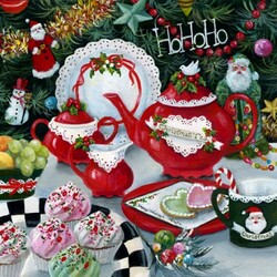 Jigsaw puzzle: Breakfast for Christmas