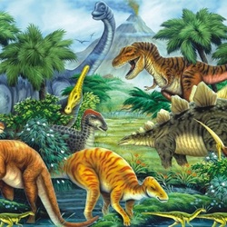 Jigsaw puzzle: Dinosaurs