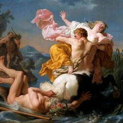 Jigsaw puzzle: The abduction of Deianira by the centaur Nessus