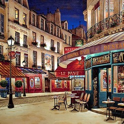 Jigsaw puzzle: On the streets of Paris