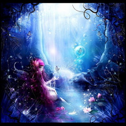 Jigsaw puzzle: Fairy of water