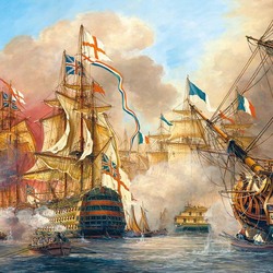 Jigsaw puzzle: Battle of Trafalgar