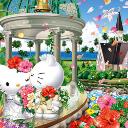 Jigsaw puzzle: Kitty's wedding