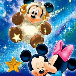 Jigsaw puzzle: Mickey's horoscope Aries
