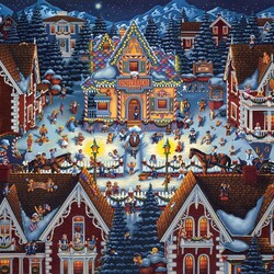 Jigsaw puzzle: Christmas Eve