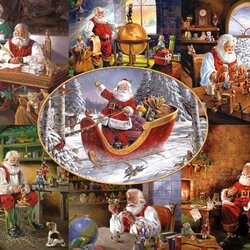 Jigsaw puzzle: Santa's Troubles