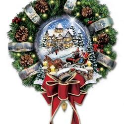 Jigsaw puzzle: Christmas wreath