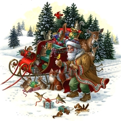 Jigsaw puzzle: Magic sleigh