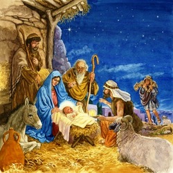 Jigsaw puzzle: Birth of Christ