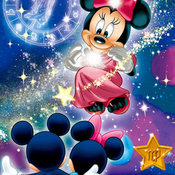 Jigsaw puzzle: Mickey's horoscope Virgo
