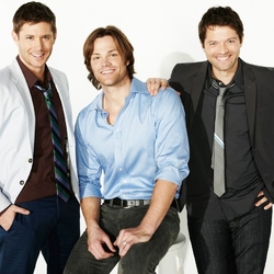 Jigsaw puzzle: Jensen Ackles, Jared Padalecki, Misha Collins