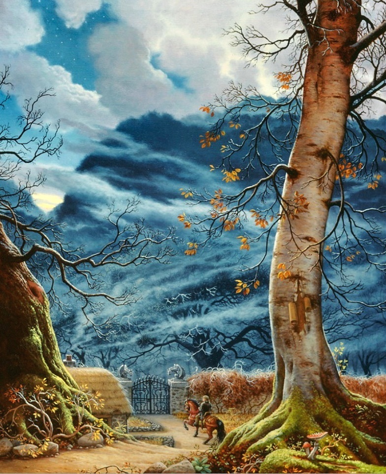 Jigsaw puzzle «Enchanted trees» solve jigsaw puzzles online PuzzleIt
