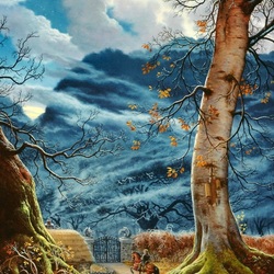 Jigsaw puzzle: Enchanted trees