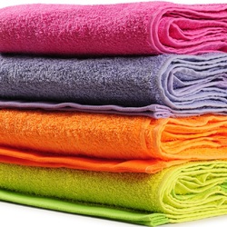 Jigsaw puzzle: Stack of towels