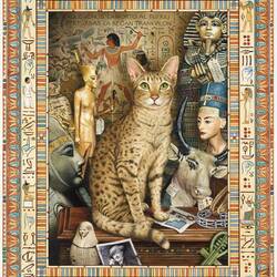 Jigsaw puzzle: Egyptian beauty