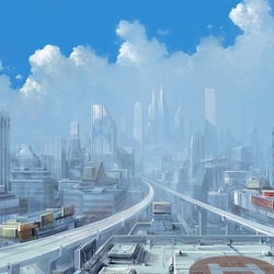 Jigsaw puzzle: City of the future