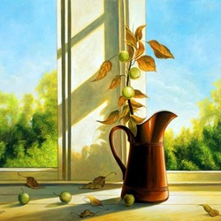 Jigsaw puzzle: On the window