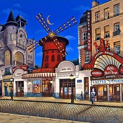 Jigsaw puzzle: Moulin rouge