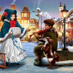 Jigsaw puzzle: Street performers