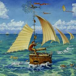 Jigsaw puzzle: Ship of Fool