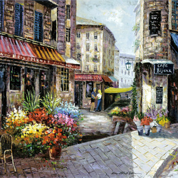 Jigsaw puzzle: French streets