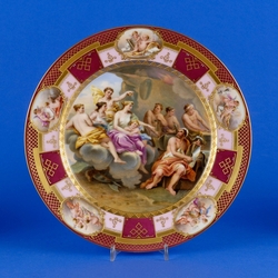 Jigsaw puzzle: Painting on porcelain