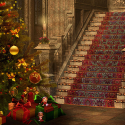 Jigsaw puzzle: Staircase leading to the New Year