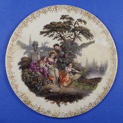 Jigsaw puzzle: Painting on porcelain