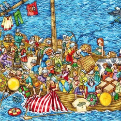 Jigsaw puzzle: Vikings