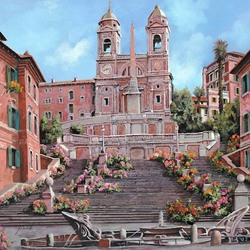 Jigsaw puzzle: Rome. Spain square