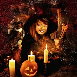 Jigsaw puzzle: Apprentice witch