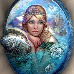 Jigsaw puzzle: the little Mermaid