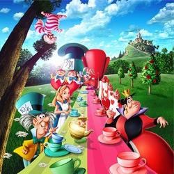 Jigsaw puzzle: Mad Tea Party