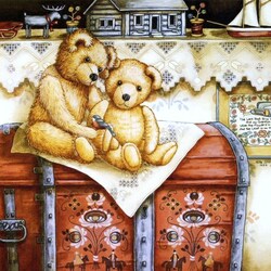 Jigsaw puzzle: Teddy bears