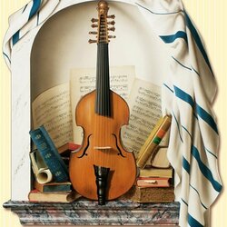 Jigsaw puzzle: With violin