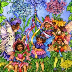 Jigsaw puzzle: Little Fairies Festival